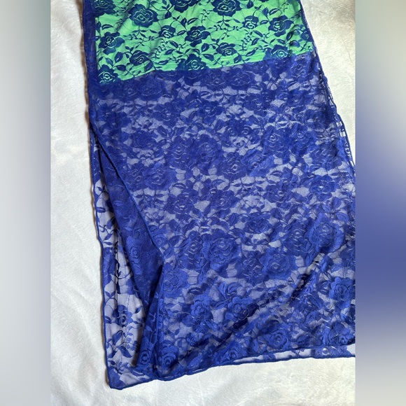 Dolls Kill Delia’s Y2K Purple Too Sassy To Care Lace Midi Skirt and Tank Top Set - Picture 10 of 10